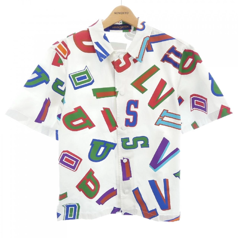 Áo sơ mi ngắn tay LOUIS VUITTON NBA bóng rổ chữ HLS01WES9 - Hàng hiệu Chính hãng 891082