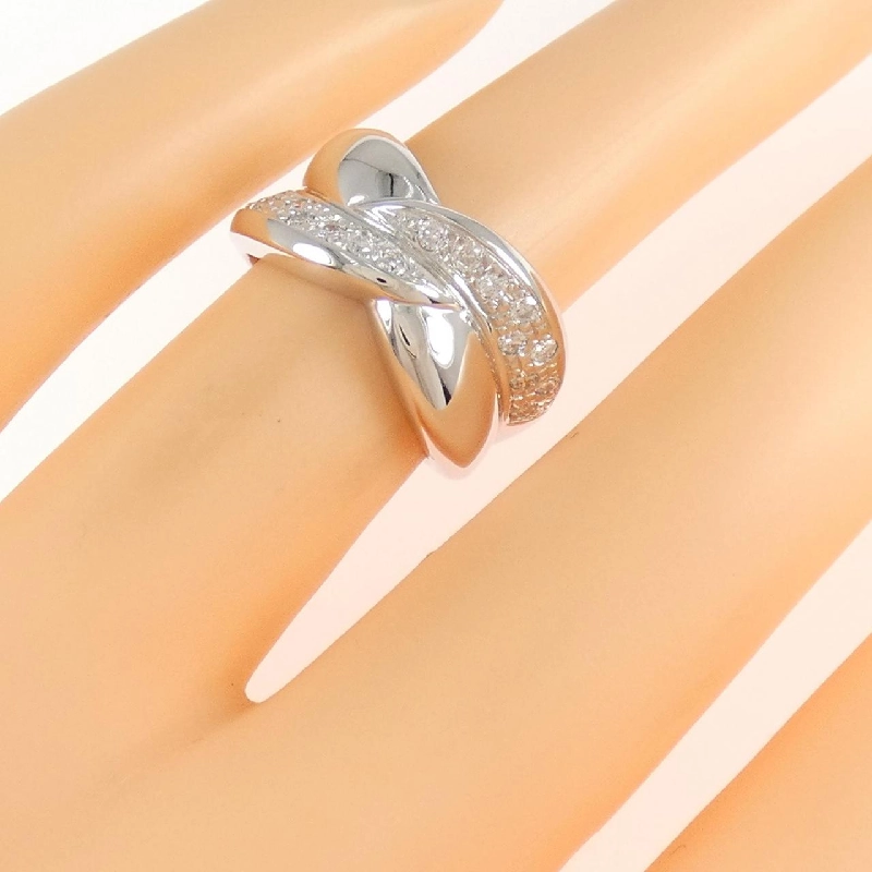 Nhẫn kim cương K18WG 0.30CT 667656