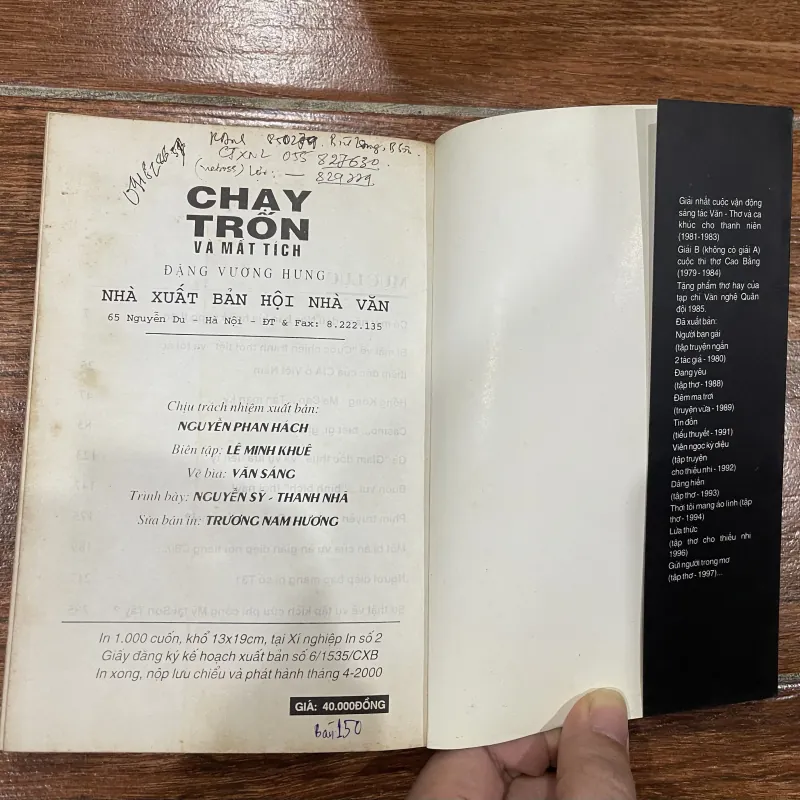 Chạy trốn và mất tích - Đặng Vương Hưng (6) 757340