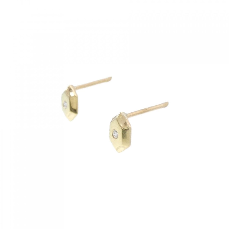 K18YG Bông tai kim cương 0.02CT - Hàng hiệu Chính hãng 877464