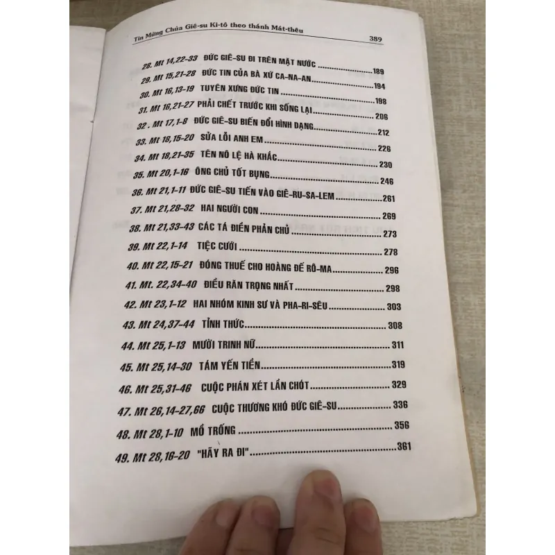 Tin mừng theo Thánh Mát-Thêu 995123