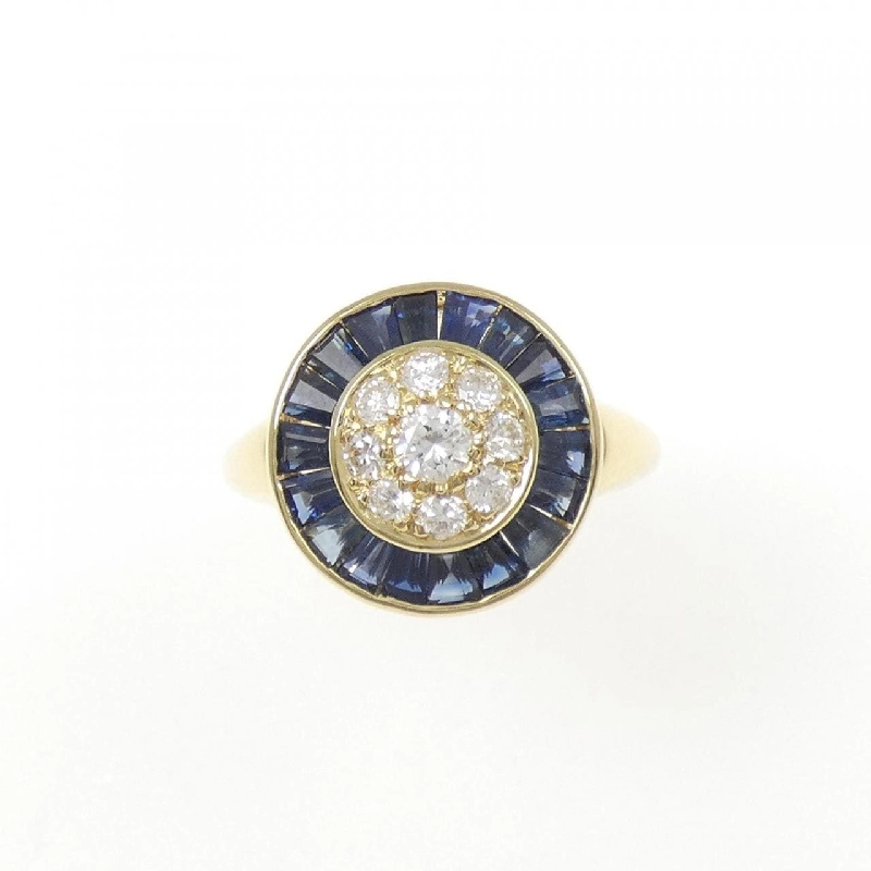 Nhẫn Sapphire 750YG 1.70CT - Hàng hiệu Chính hãng 852709