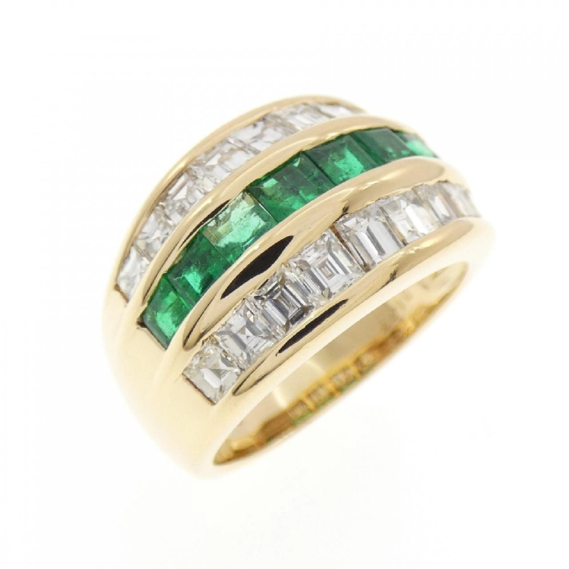 Nhẫn Emerald K18YG 1.27CT - Hàng hiệu Chính hãng 850305