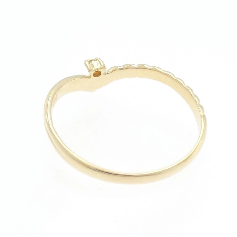 Nhẫn kim cương K18YG 670081