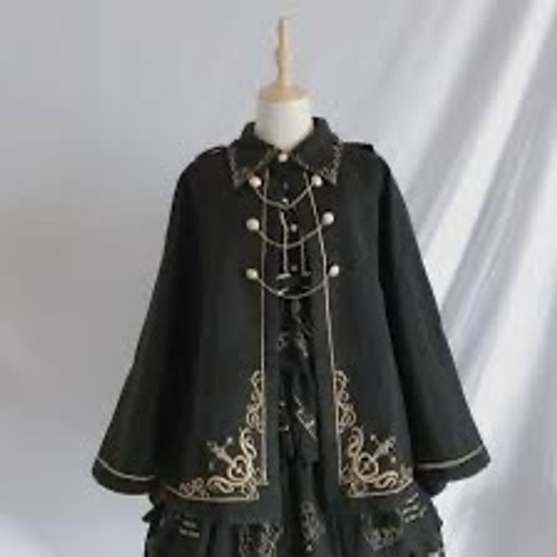 Áo khoác cánh dơi kiểu dark gothic 148971