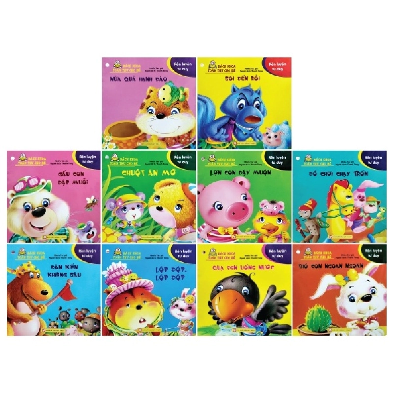 Bách Khoa Toàn Thư Cho Bé - Rèn Luyện Tư Duy (Bộ 10 Cuốn) (2022) - Nhiều Tác Giả 743614