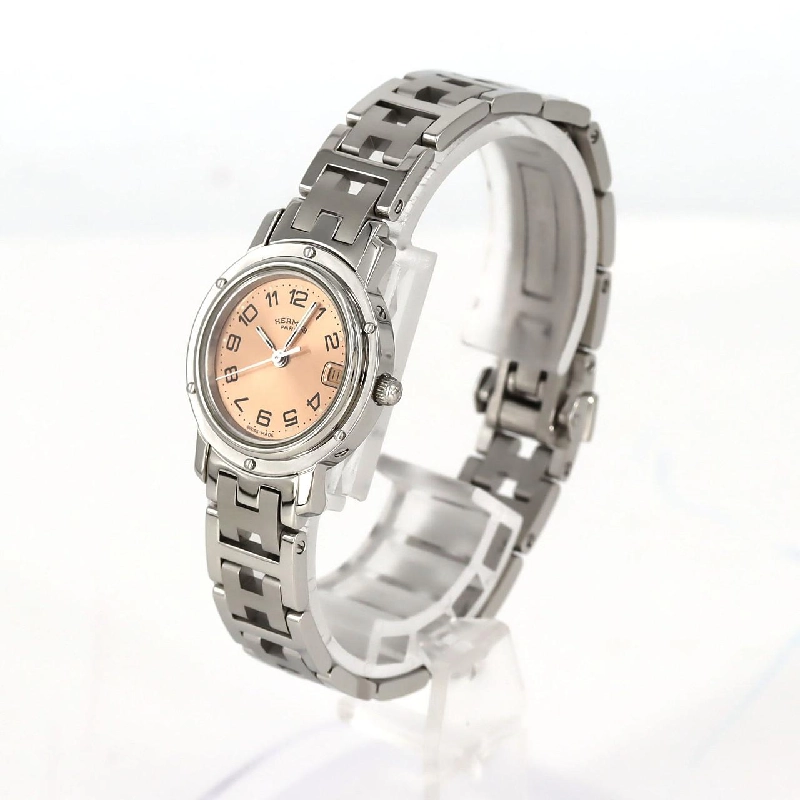 Hermès Clipper CL4.210 SS Quartz - Hàng hiệu Authentic 876819