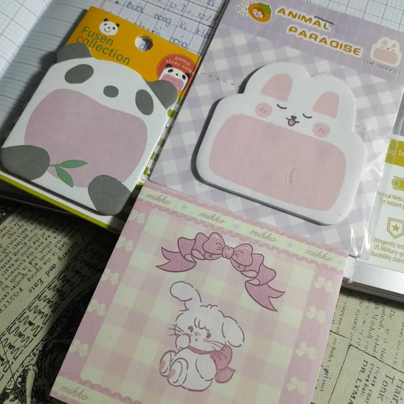 Giấy note mèo trắng dễ thưởng  700799