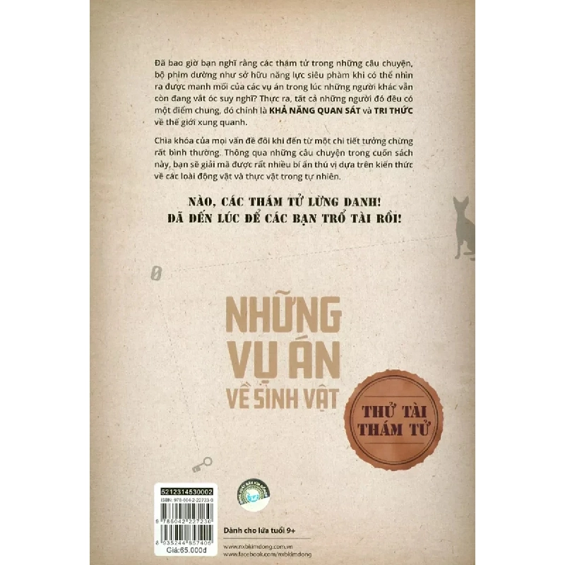 Thử Tài Thám Tử - Những Vụ Án Về Sinh Vật - Gakken 286242