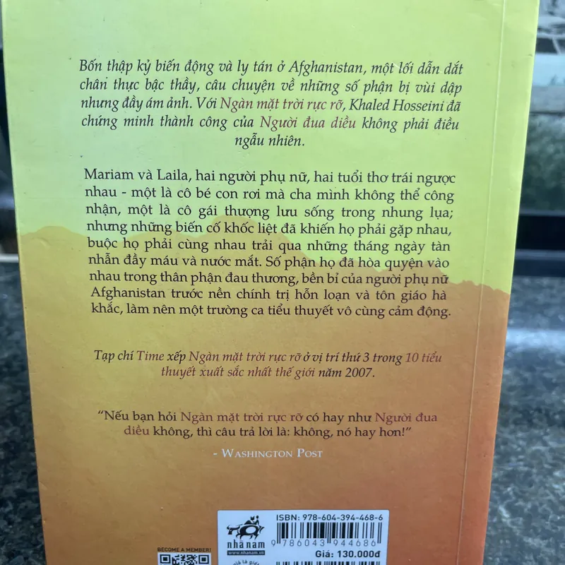 Ngàn mặt trời rực rỡ Khaled Hosseini 731011