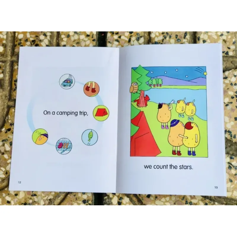 Sách - POTATO PALS 12 cuốn kèm file nghe giấy bóng đẹp 945118