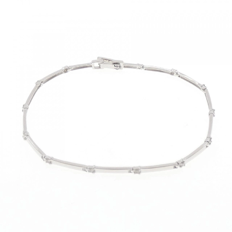 K18WG Vòng tay kim cương 0.20CT - Hàng hiệu Chính hãng 878090