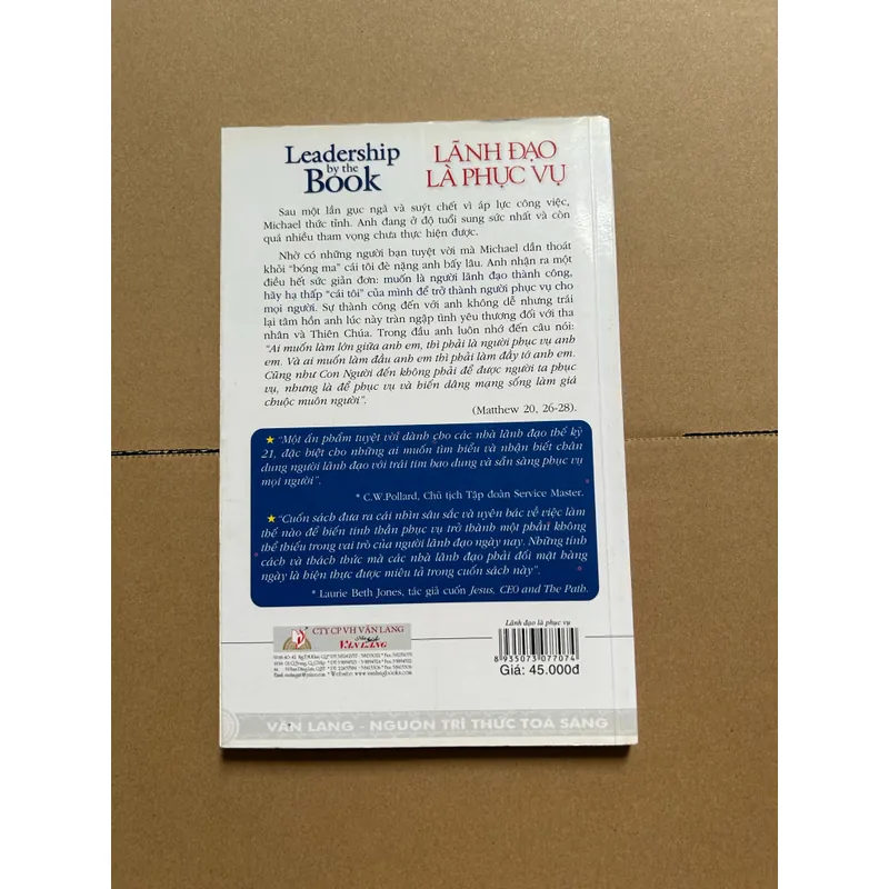 Lãnh đạo là phục vụ 557276