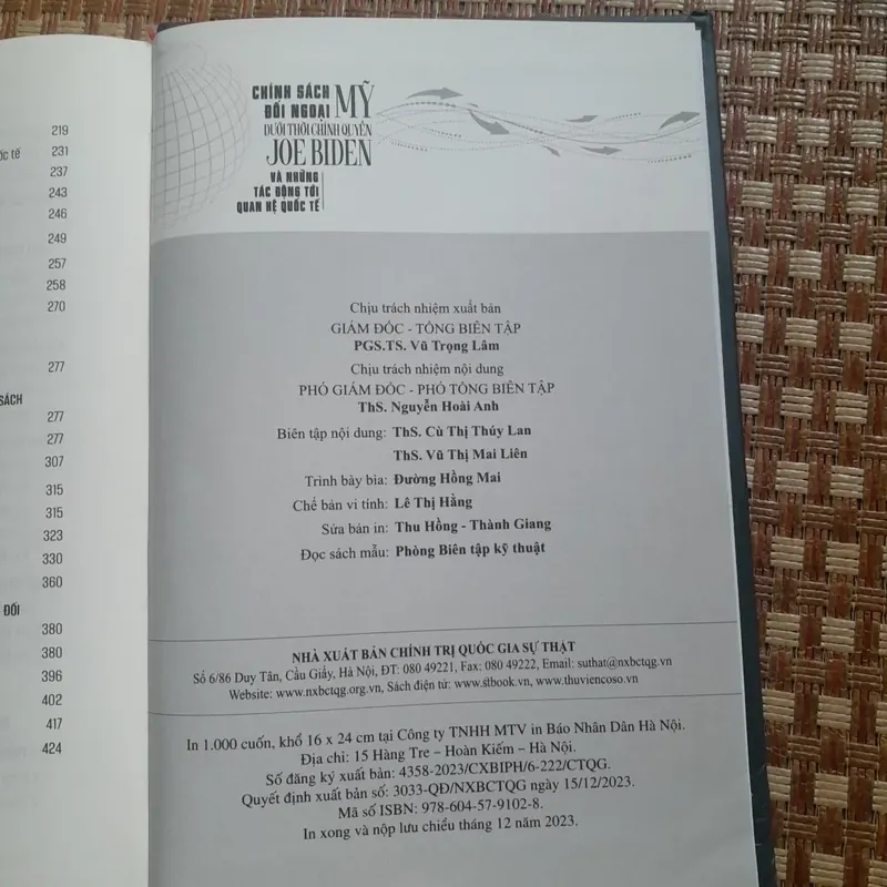 CHÍNH SÁCH ĐỐI NGOẠI MỸ DƯỚI THỜI JOE BIDEN 734575
