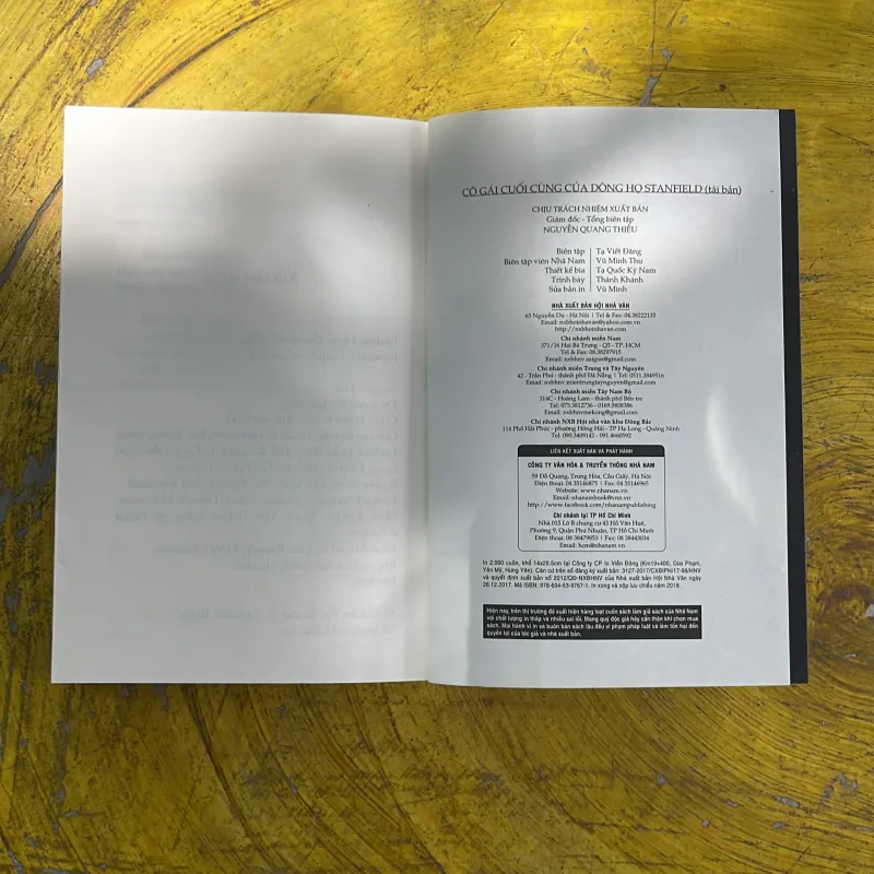 CÔ GÁI CUỐI CÙNG CỦA DÒNG HỌ STANFIELD - MARC LEVY 996989