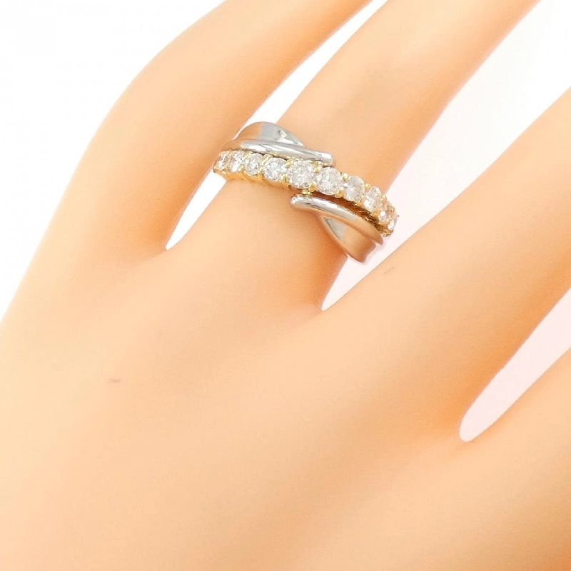 Nhẫn kim cương PT900/K18YG 0.70CT - Hàng hiệu Chính hãng 851506