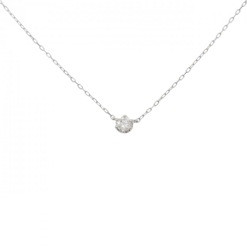 Dây chuyền kim cương Solitaire PT950/PT850 0.105CT - Hàng hiệu Chính hãng 858755