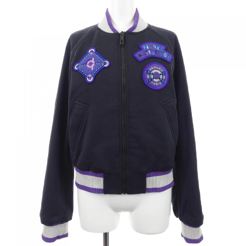 Áo khoác HERMES FIGURE ARTISTIQUE VARSITY EMBROIDE 3H4208DD - Hàng hiệu Chính hãng 819160
