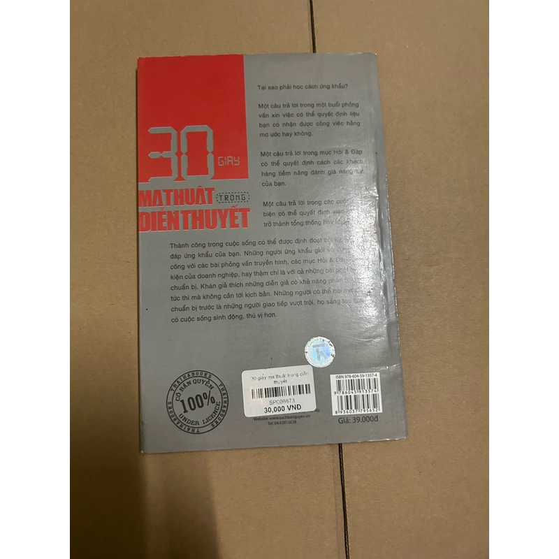 30 giây ma thuật trong diễn thuyết 504285