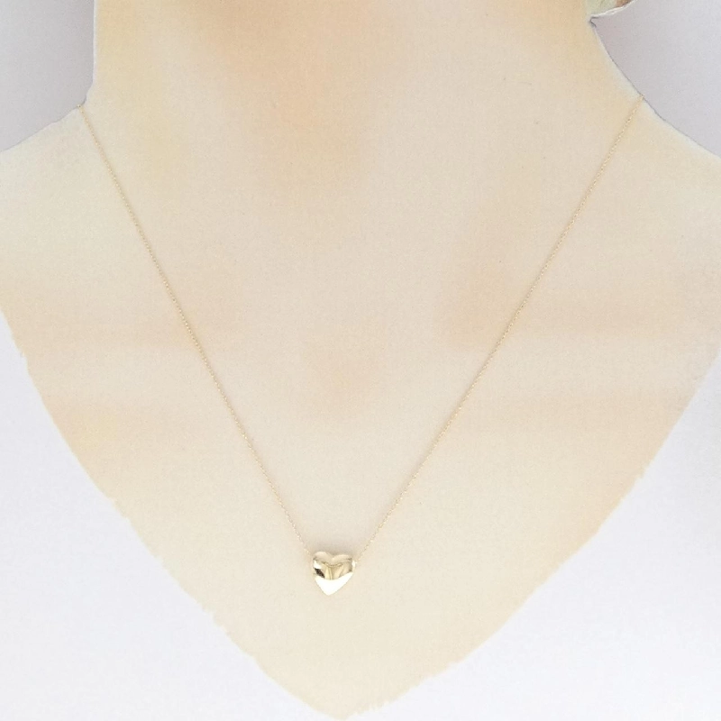 K18YG Dây chuyền hình trái tim - Hàng hiệu Authentic 865439