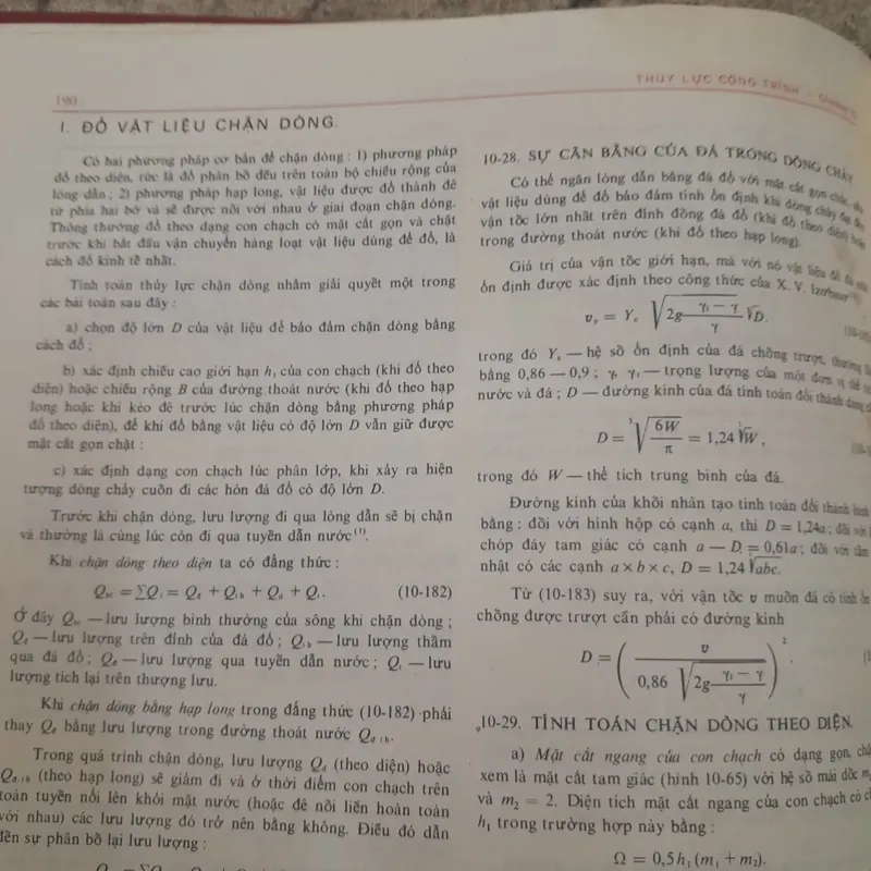 Sổ tay Tính toán Thủy lực.  Lưu Công Đào, Nguyễn Tài dịch từ tiếng Nga 608652