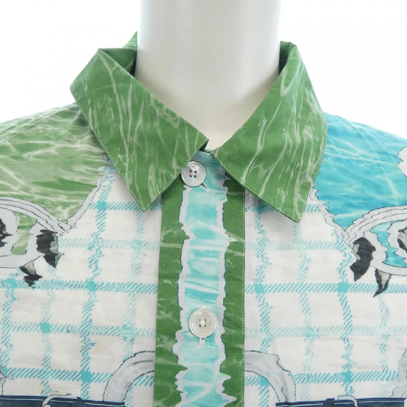 Áo Sơ Mi S/S HERMES Tatersale Remix Bis *31-5617 - Hàng hiệu Chính hãng 892950