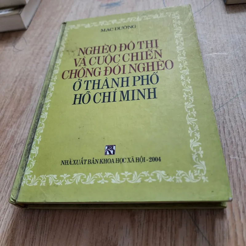Nghèo đô thị và cuộc chiến chống đói nghèo ở tphcm | chữ ký gs mạc đường 990984