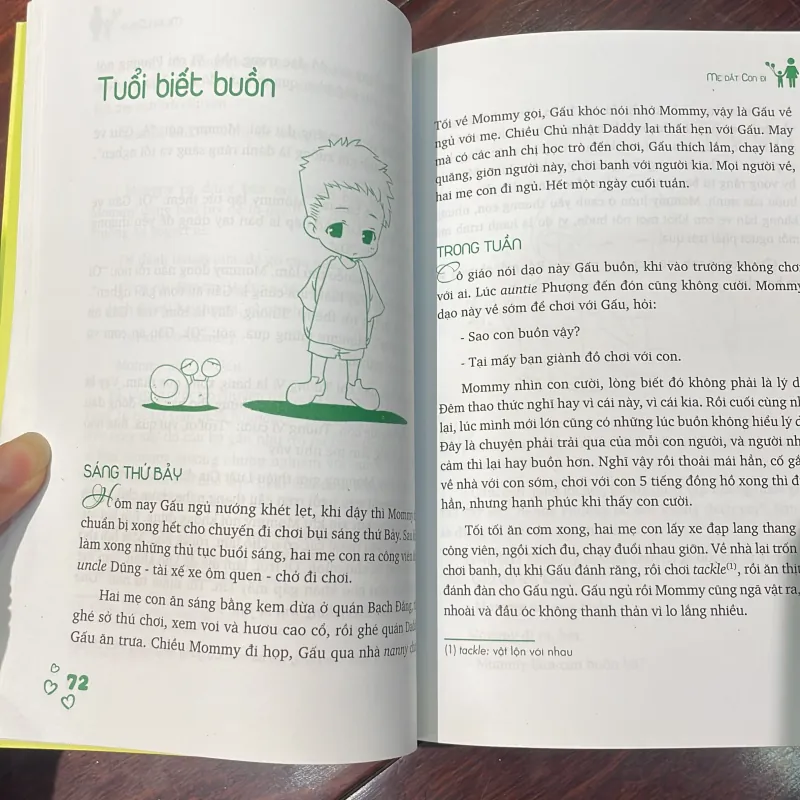 Mẹ dắt con đi cùng con từng bước trưởng thành  1046239