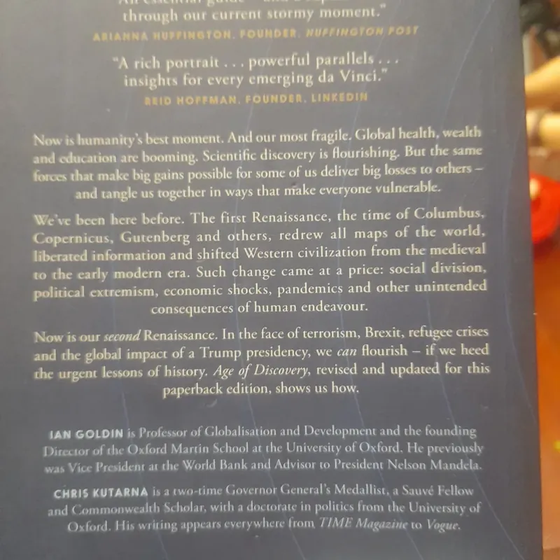 Ian Goldin & Chris Kutarna - AGE OF DISCOVERY 674900