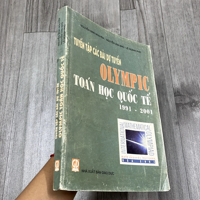Tuyển tập các bài toán dự tuyển Olympic toán học quốc tế 1991-2000. 2b5 529575