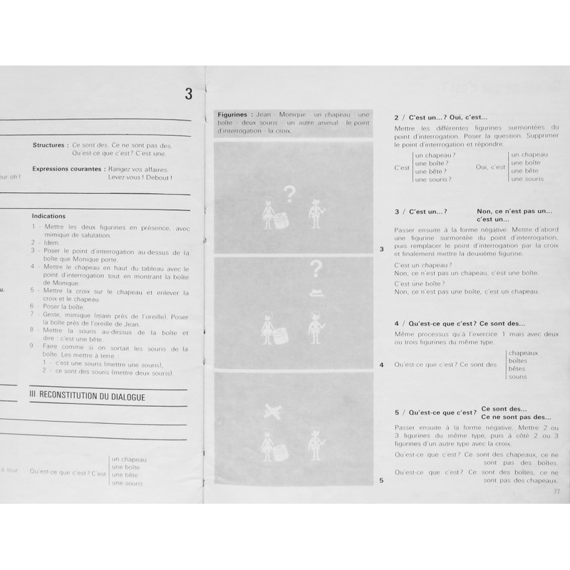 Frère Jacques, méthode de langage pour enfants 1 (Sách trước năm 1975) 74749