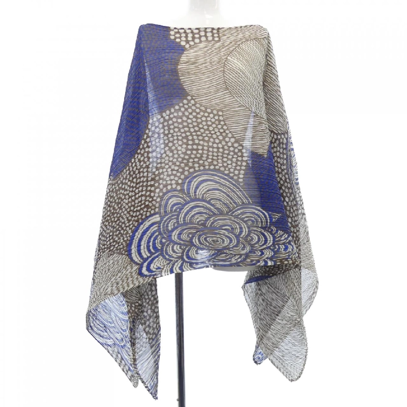 Pleats Please 2008 Chấm Bi Kẻ PP84-AD181 7573063 Poncho - Hàng hiệu Chính hãng 825373