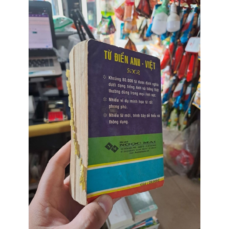 Từ Điển Anh - Việt Pocket Dictionary (Khoảng 80000 Từ Anh - Anh - Việt) - New Edition 2006 mới 80% ố HỌC NGOẠI NGỮ HCM3012 924779
