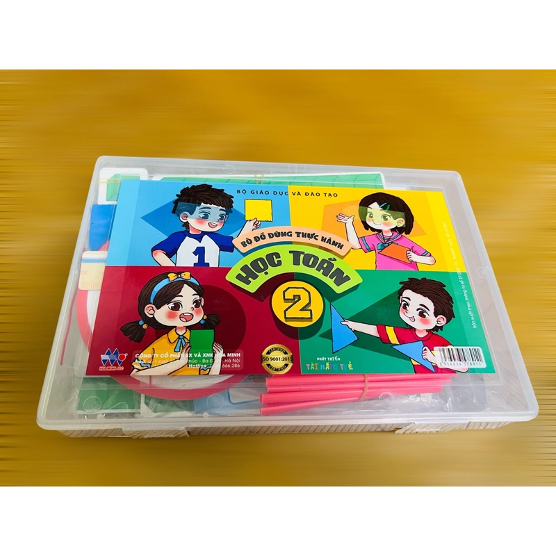 Bộ đồ dùng thực hành học toán lớp 2 536407