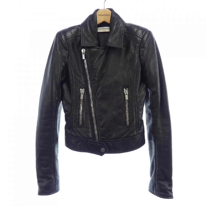 【Mã giảm giá】Áo khoác da Balenciaga BALENCIAGA 635871