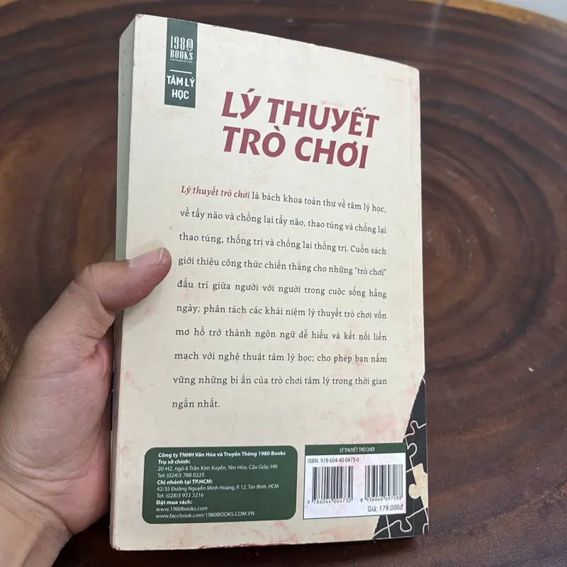 II Sách Kỹ Năng: Lý Thuyết Trò Chơi - Trần Phách Hàm - Vũ Vũ (Dịch) - 2023 1001695