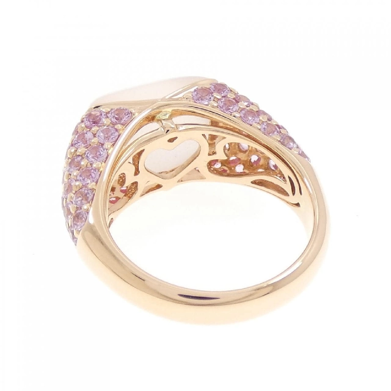 Nhẫn Rose Quartz 750PG 7.04CT 667598