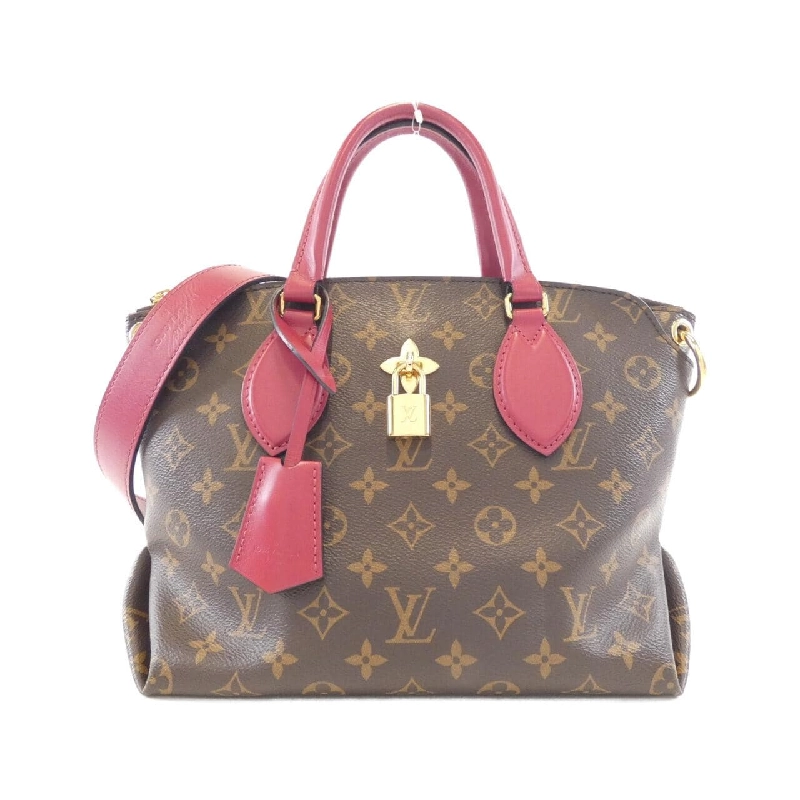 Túi xách Louis Vuitton Monogram Flower Zipped Tote PM M44350 609855