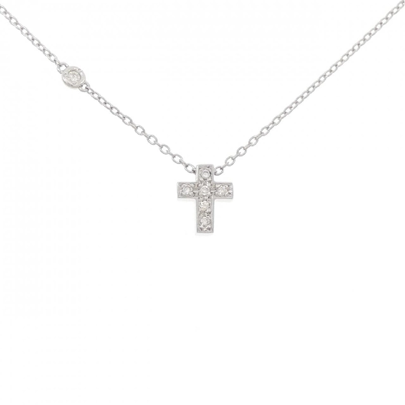 Dây chuyền kim cương chéo Stargewery 0.07CT - Hàng hiệu Authentic 842088