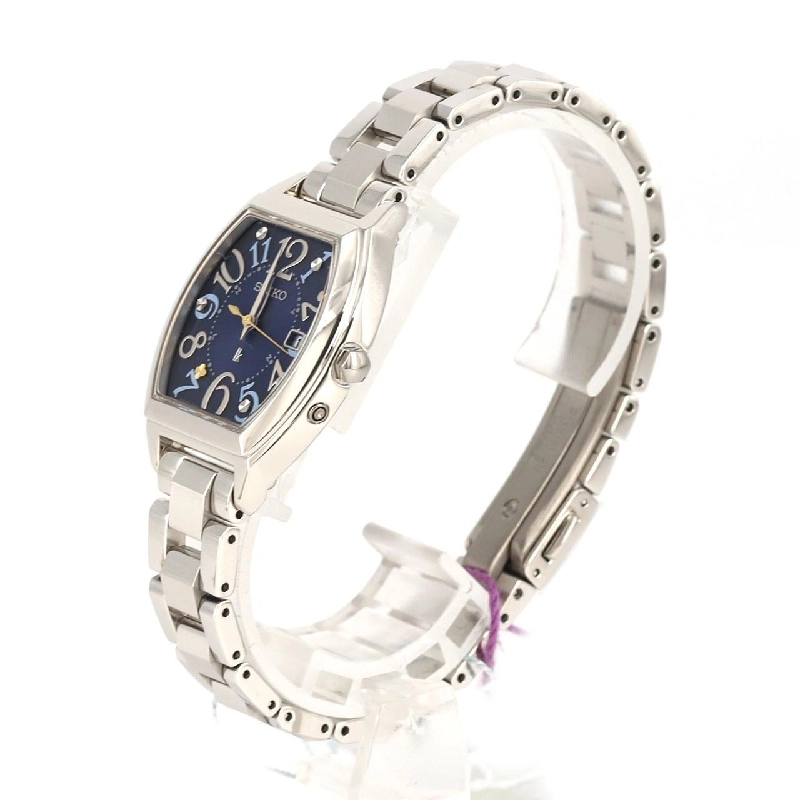 Seiko LUKIA Đồng hồ sóng radio LTD SSQW103 TI Quartz năng lượng mặt trời - Hàng hiệu Chính hãng 873848