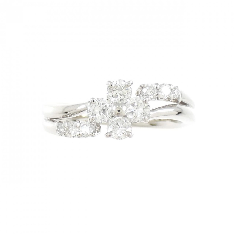 Nhẫn kim cương hoa PT900 0.50CT 667418