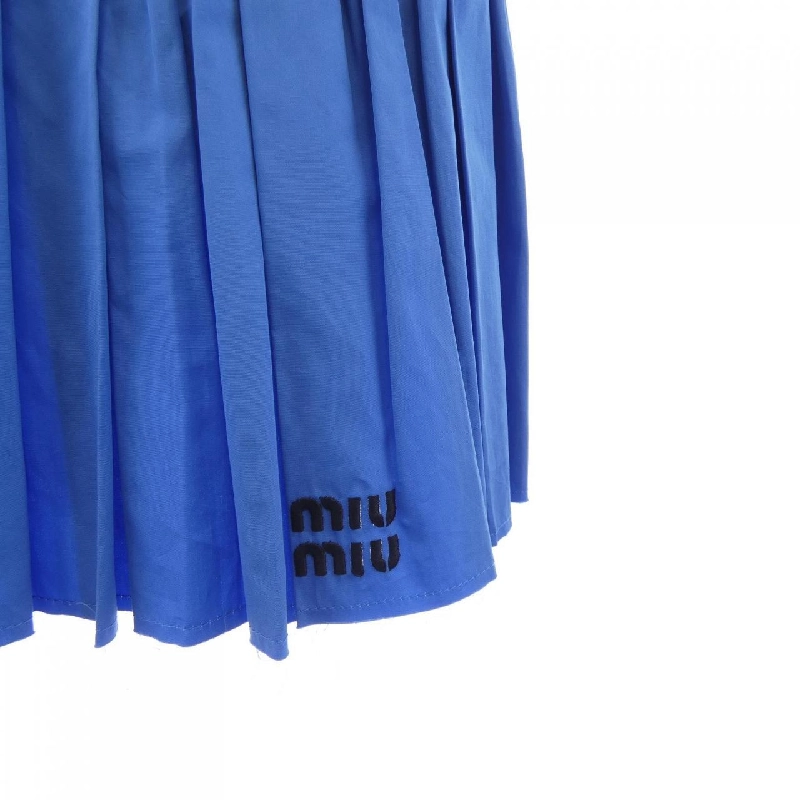 Chân váy MIU MIU POPLIN VÀ JERSEY MG2466 SOOO 17HP - Hàng hiệu Chính hãng 821686