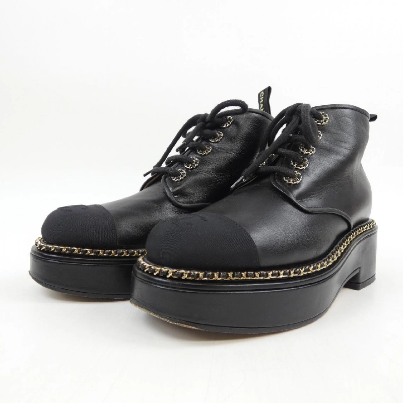 CHANEL シャネル Giày bốt LACE UP G35367Y53702 - Hàng hiệu Authentic 827618