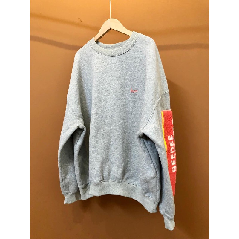 Áo nỉ UNISEX hàng Auth Vintage Free style Màu ghi phối mới 95% 47621