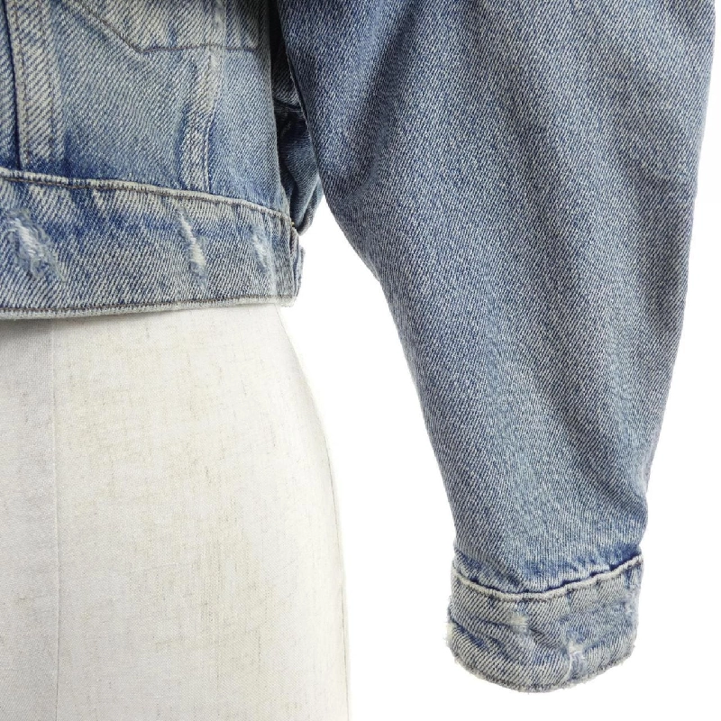 MIU MIU GWB063 1VZS Áo khoác denim - Hàng hiệu Authentic 821610