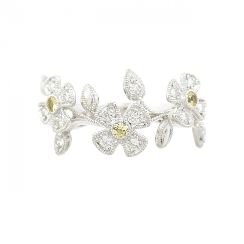 Nhẫn Sapphire Hoa PT900 0.07CT - Hàng hiệu Chính hãng 851777