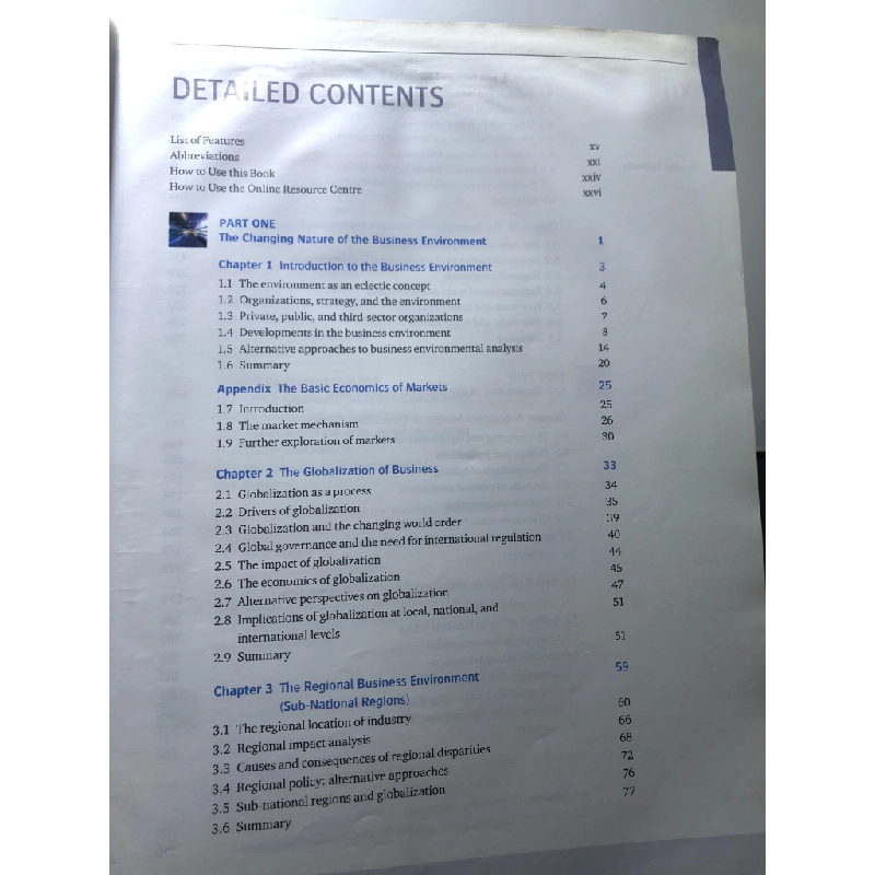 Business Environment in a global context OXFORD mới 80% bẩn nhẹ Andrew Harrison HPB0108 NGOẠI VĂN 458615
