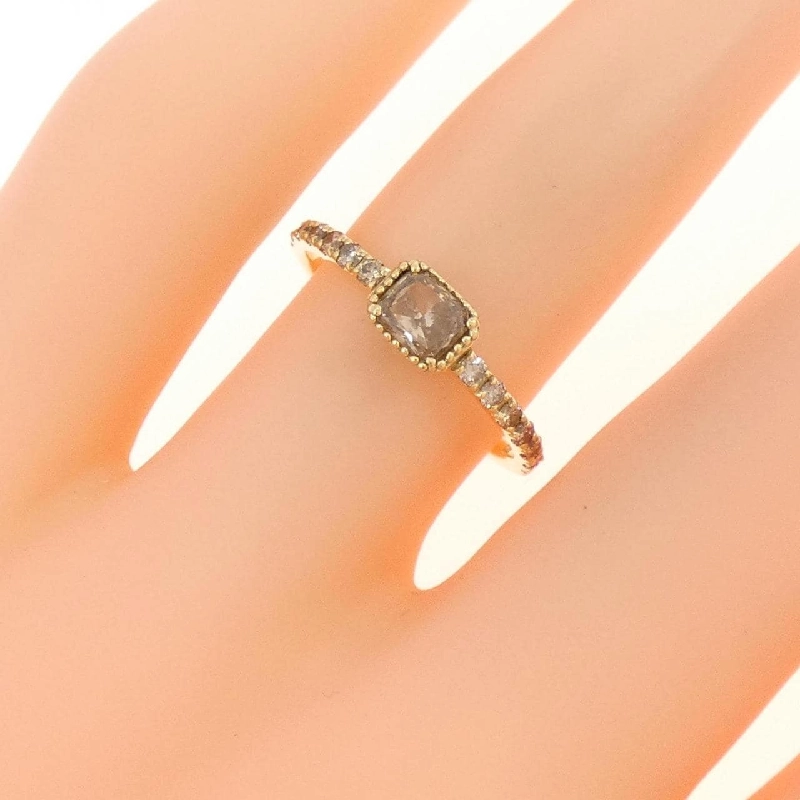 Nhẫn kim cương K18YG 0.50CT 673349