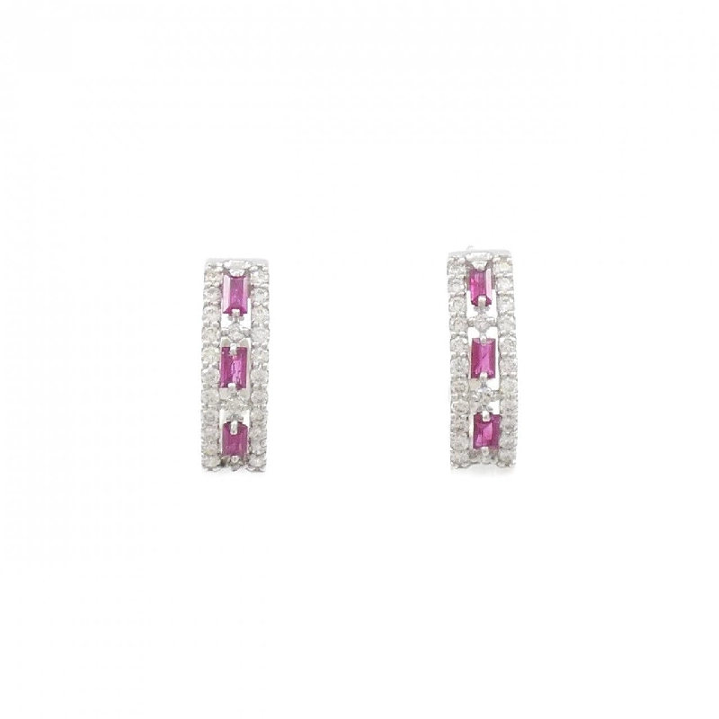 PT900 Bông tai Ruby 0.28CT - Hàng hiệu Chính hãng 871203