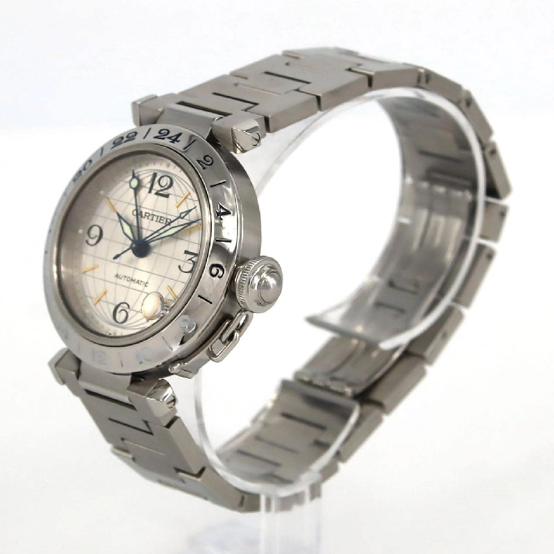 Cartier Pasha C GMT W31029M7 SS tự động - Hàng hiệu chính hãng 873962